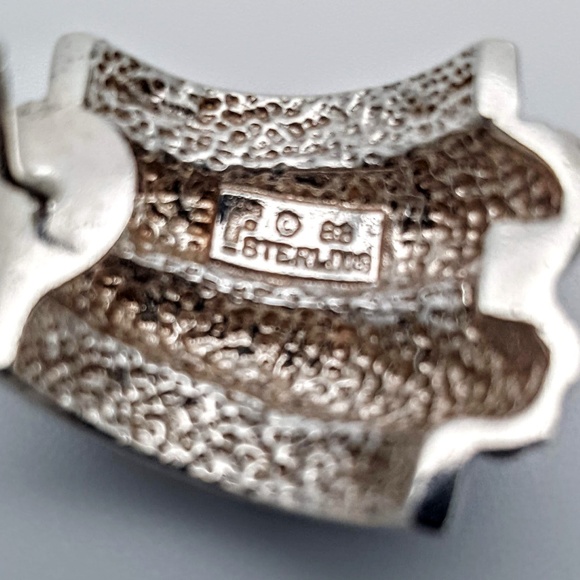 Awesome Sterling Silver Earrings - Picture 2 of 5